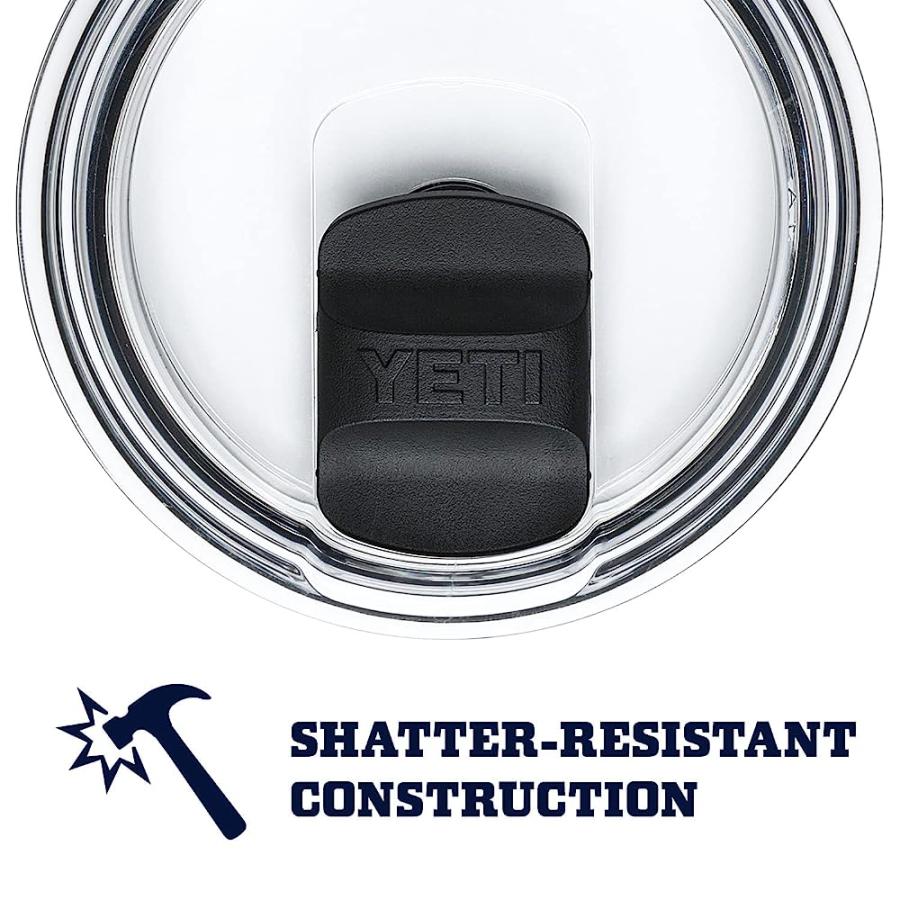 YETI RAMBLER 10 OZ LOWBALL, VACUUM INSULATED, STAINLESS STEEL WITH MAGSLIDER LID, CHARCOAL | YETI | 06