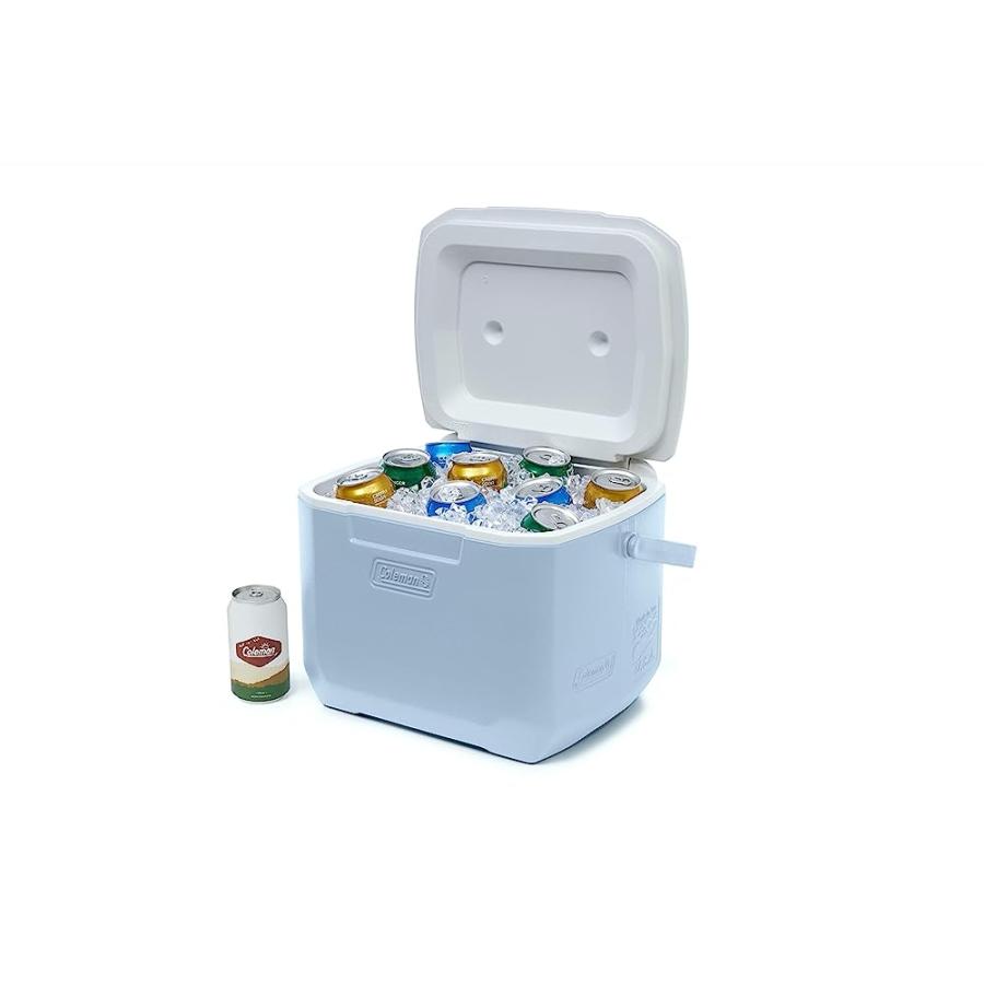 COLEMAN CHILLER SERIES 16QT INSULATED PORTABLE COOLER, ICE RETENTION HARD COOLER WITH HEAVY DUTY HANDLE | Coleman | 02