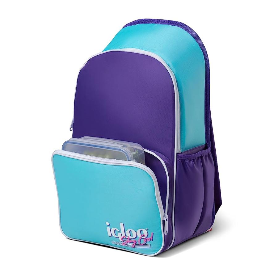 IGLOO RETRO BACKPACK, PURPLE | igloo | 01