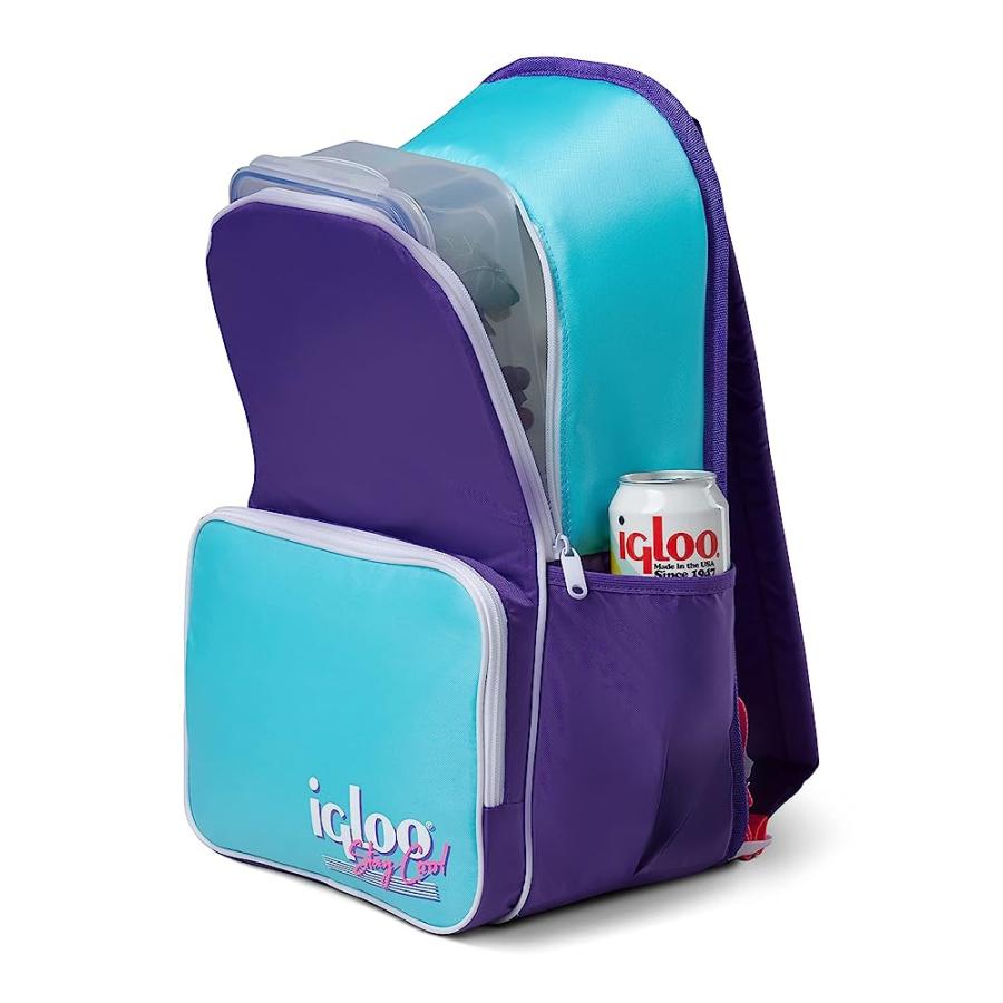 IGLOO RETRO BACKPACK, PURPLE | igloo | 02