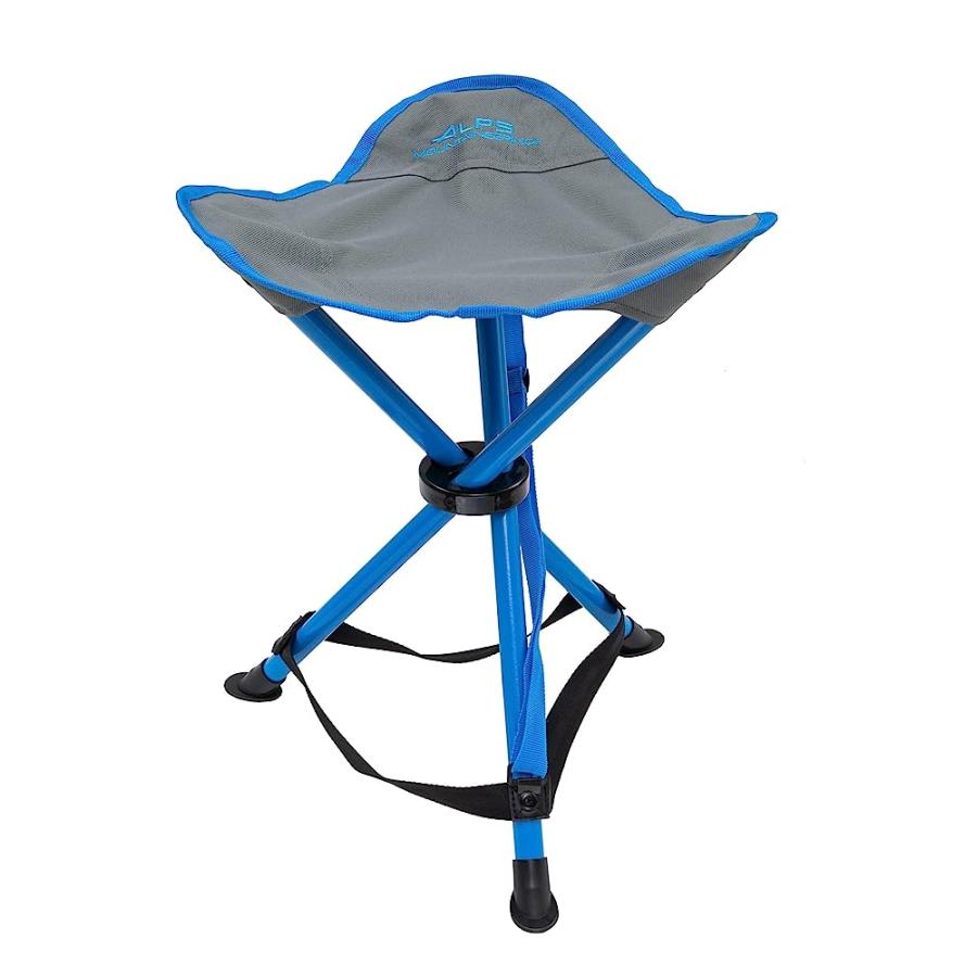 ALPS MOUNTAINEERING TRI-LEG STOOL - GRAY/OCEAN, NEW | ALPS MOUNTAINEERING