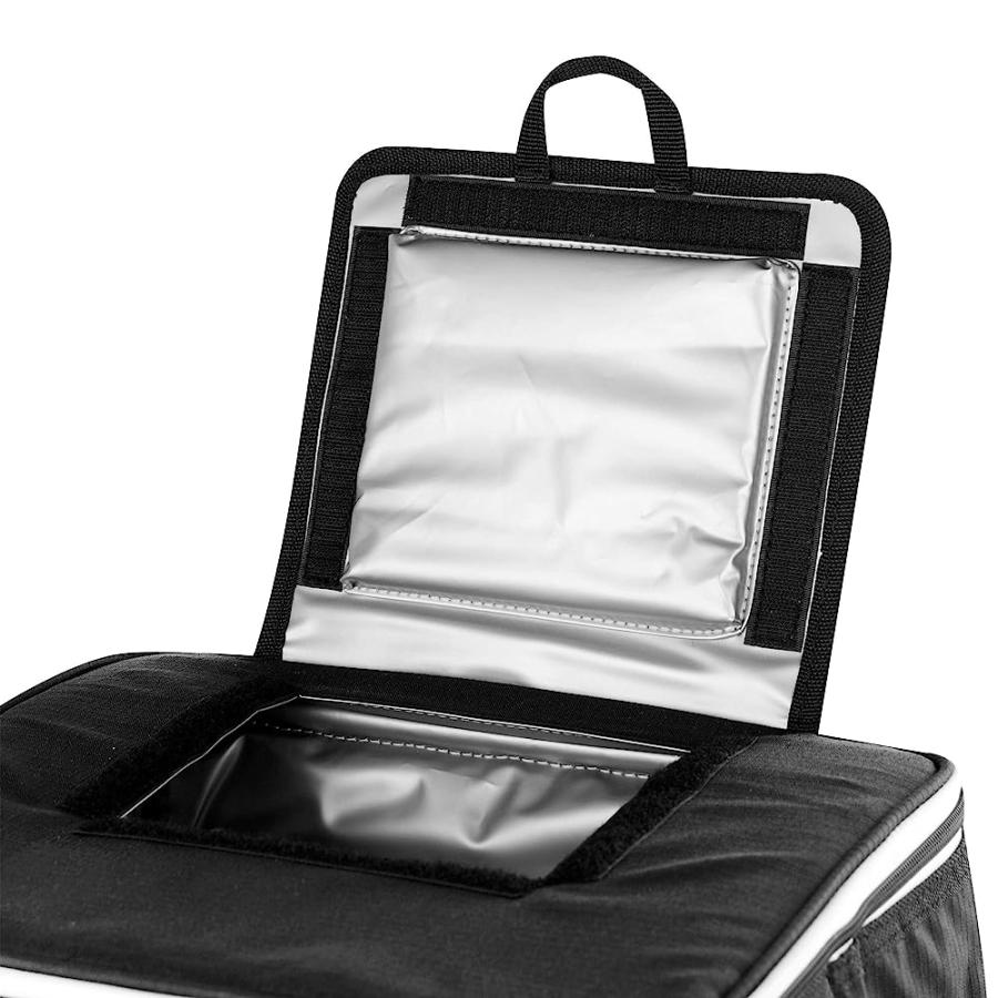 IGLOO 40 CAN LARGE PORTABLE INSULATED SOFT COOLER WITH ROLLING WHEELS, BLACK/RED | igloo | 05