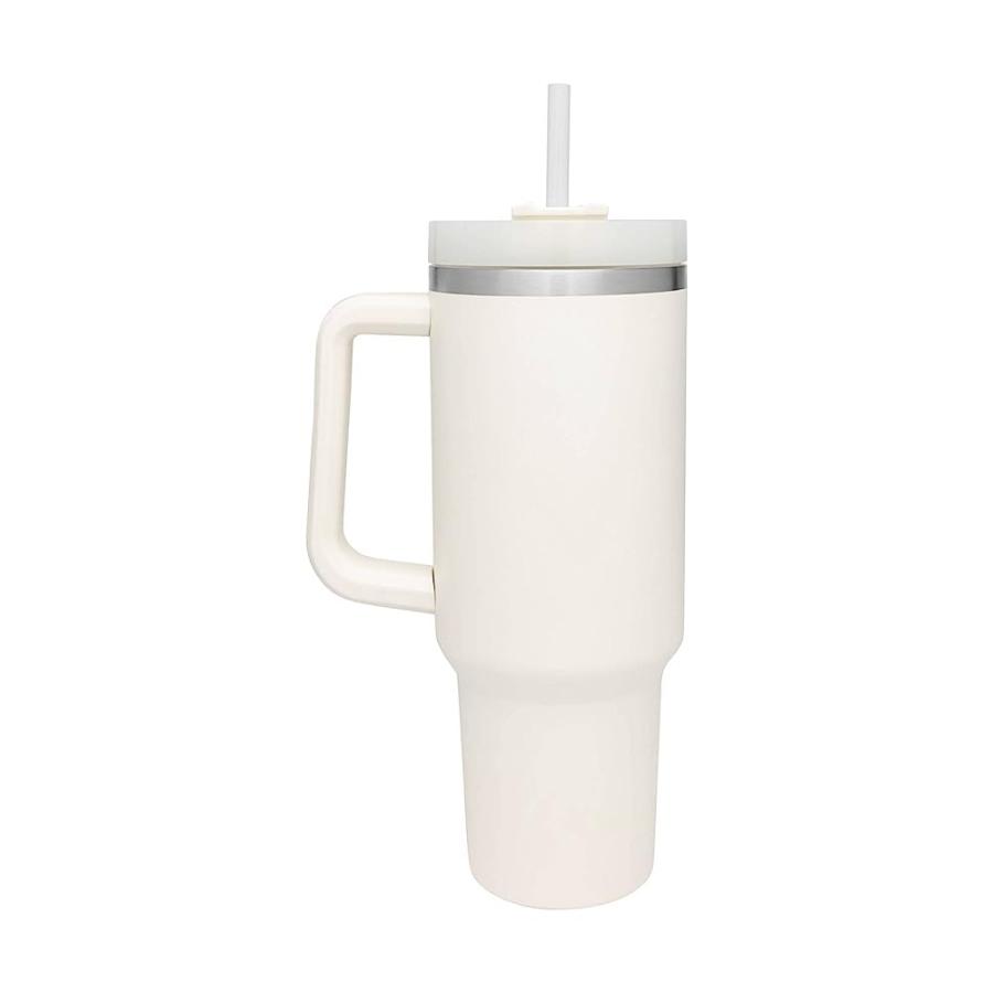 STANLEY BIG GRIP TRAVEL QUENCHER CREAM, 1 EA | STANLEY | 05