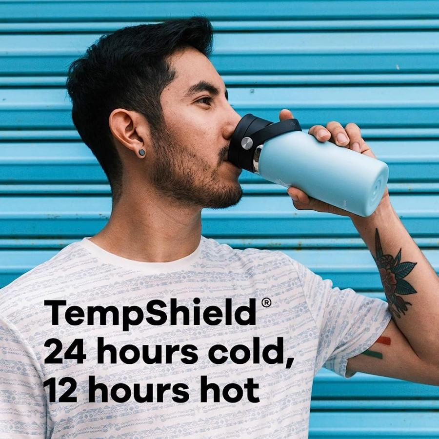 HYDRO FLASK WIDE MOUTH BOTTLE WITH FLEX SIP LID - INSULATED WATER BOTTLE TRAVEL CUP COFFEE MUG | HYDRO FLASK | 05