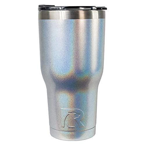 RTIC 30 OZ INSULATED TUMBLER STAINLESS STEEL COFFEE TRAVEL MUG WITH LID, SPILL PROOF, HOT BEVERAGE AND COLD, PORTABLE THERMAL CUP FOR CAR, CAMPIN | 