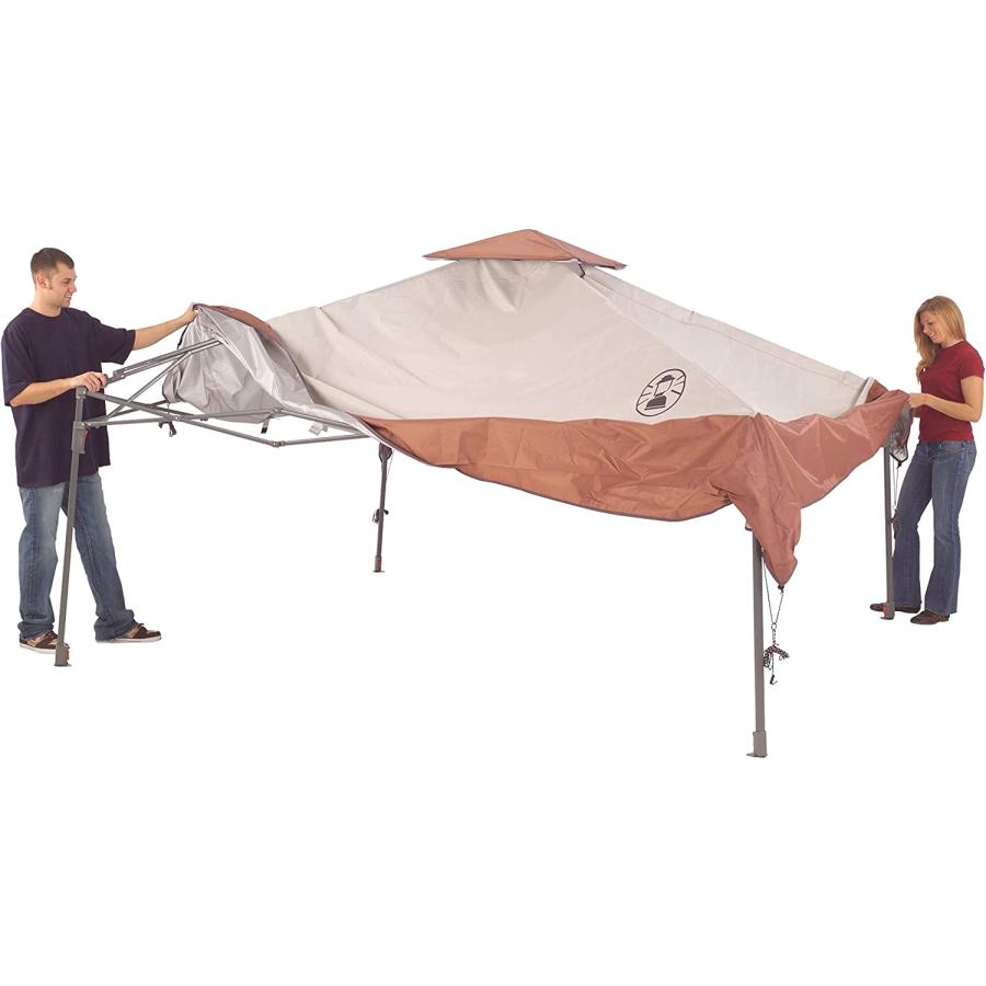 Coleman Pop Up Canopy, 13 x 13 Beach Shade Canopy, UPF 50+ Sun Shelter | Coleman | 03