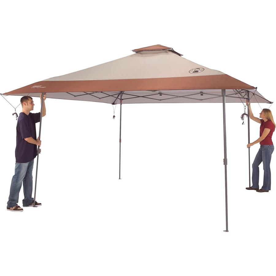 Coleman Pop Up Canopy, 13 x 13 Beach Shade Canopy, UPF 50+ Sun Shelter | Coleman | 04