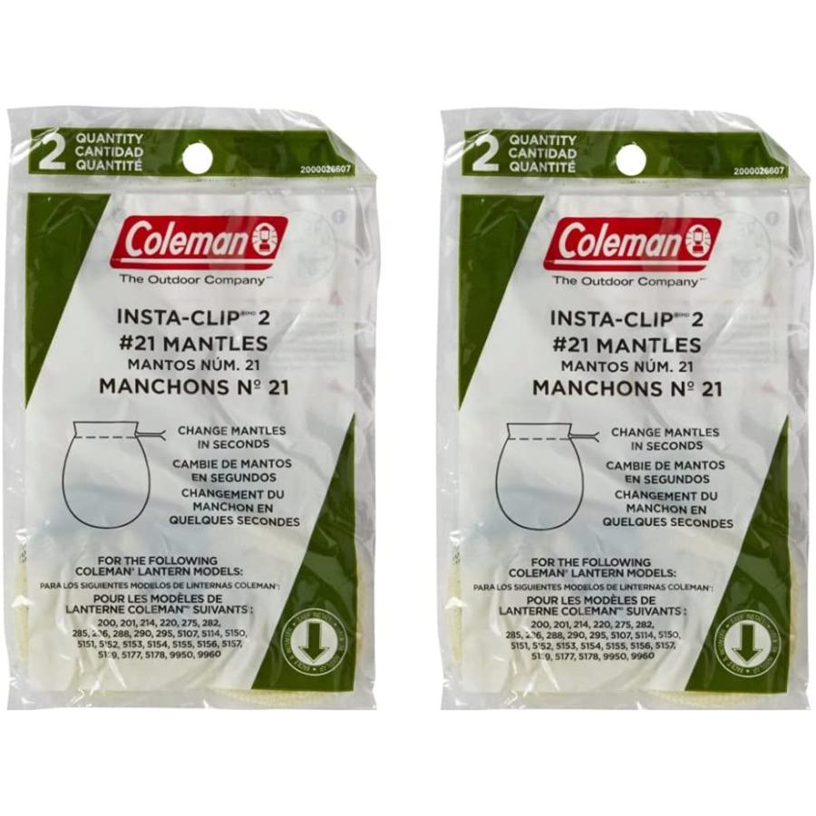 Coleman 21A134C Mantle Sock Instaclip Wire 4Pk Lantern | Coleman | 01
