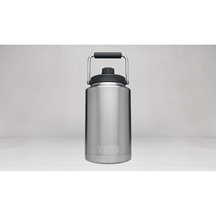 YETI Rambler 1ガロン ジャグ マグキャップ付き 真空断熱 ステンレス製、ステンレス | YETI | 01