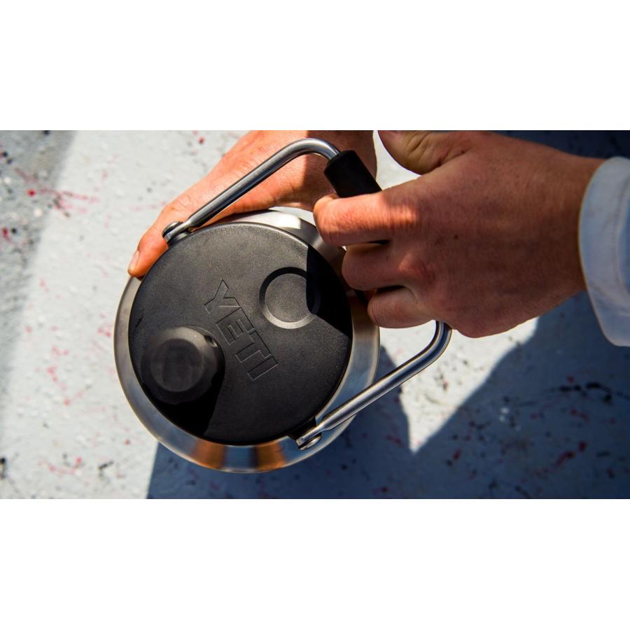 YETI Rambler 1ガロン ジャグ マグキャップ付き 真空断熱 ステンレス製、ステンレス | YETI | 05