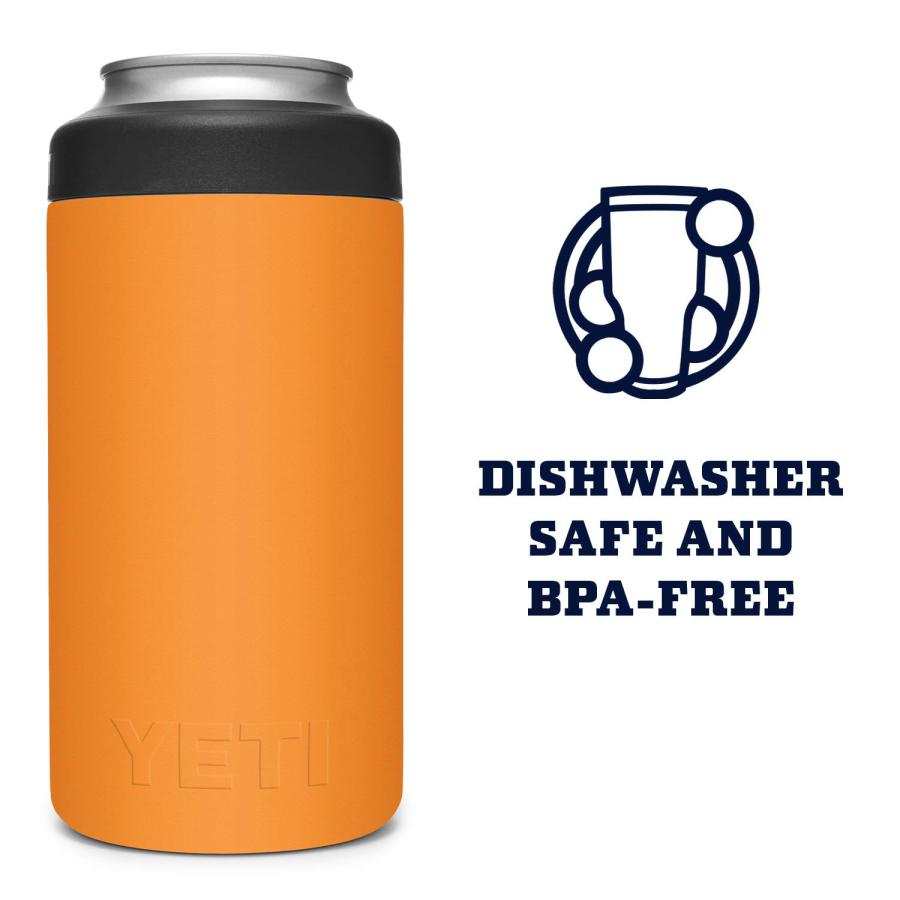 YETI Rambler 16オンス コルスター トール缶クーラー:YETI 真空断熱 ステンレス製、キングクラブ | YETI | 04