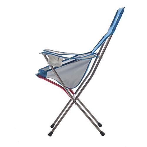 BIG AGNES BIG SIX ARMCHAIR - HIGH & WIDE LUXURY CAMP CHAIR, BLUE/GRAY | BIG AGNES | 02
