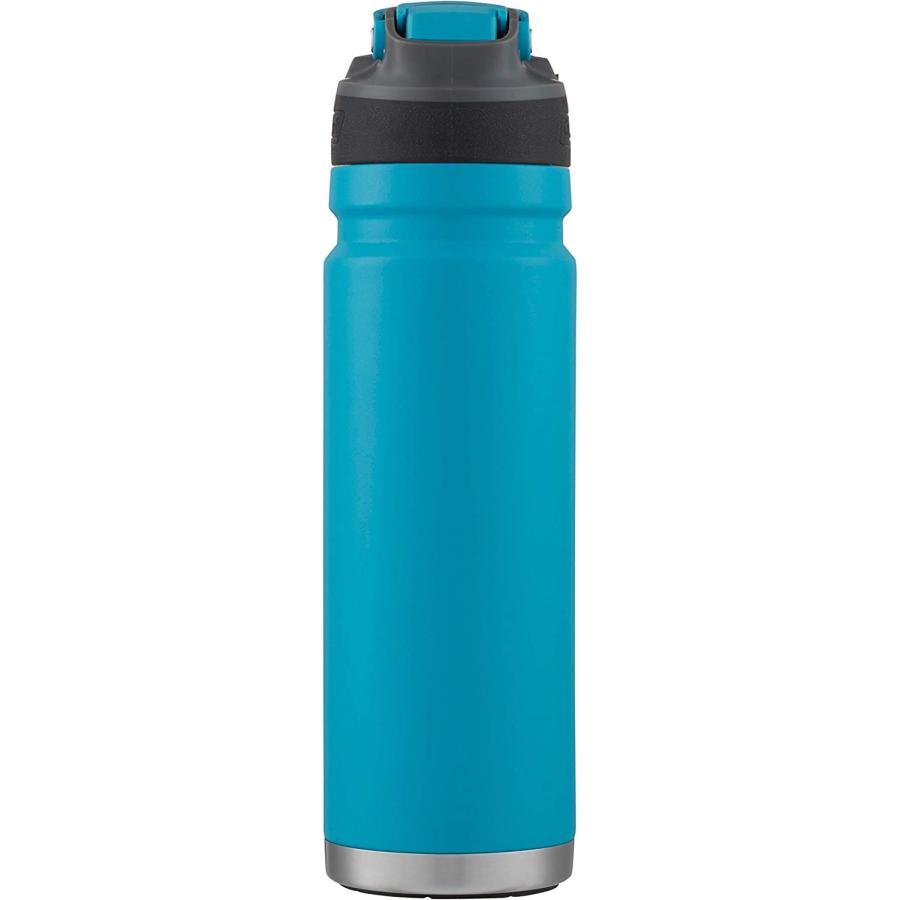 Coleman Switch AUTOSPOUT Stainless Steel Water Bottle, 24 oz, Caribbean Sea | Coleman