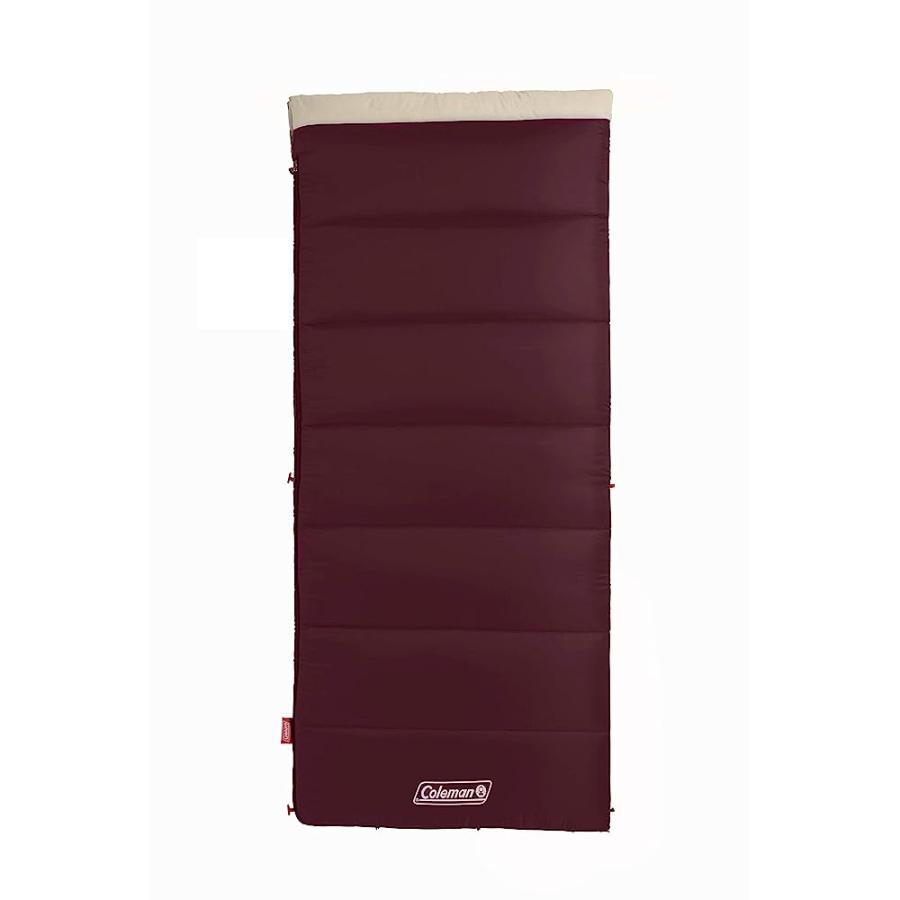 COLEMAN AUTUMN GLEN SLEEPING BAG, 30°F/40°F/50°F LIGHTWEIGHT SLEEPING BAG FOR ADULTS, NO-SNAG ZIPPER WITH STUFF SACK INCLUDED, MACHINE WASHABL | Coleman | 01