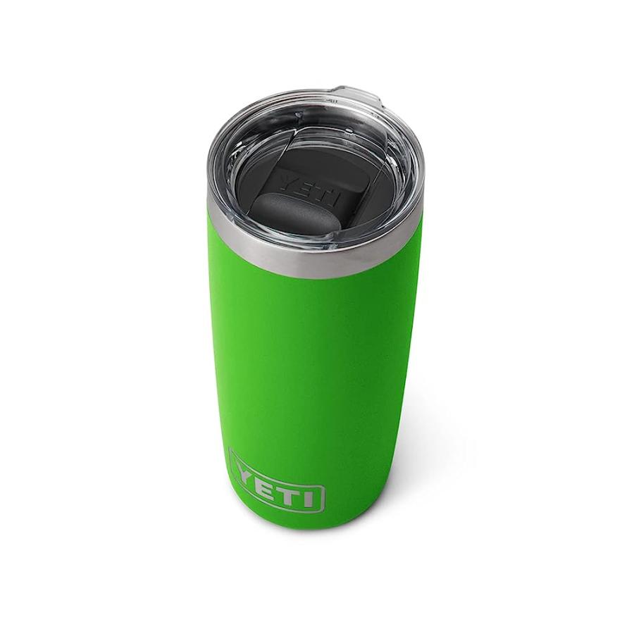 YETI RAMBLER 10 OZ TUMBLER, STAINLESS STEEL, VACUUM INSULATED WITH MAGSLIDER LID, CANOPY GREEN | YETI