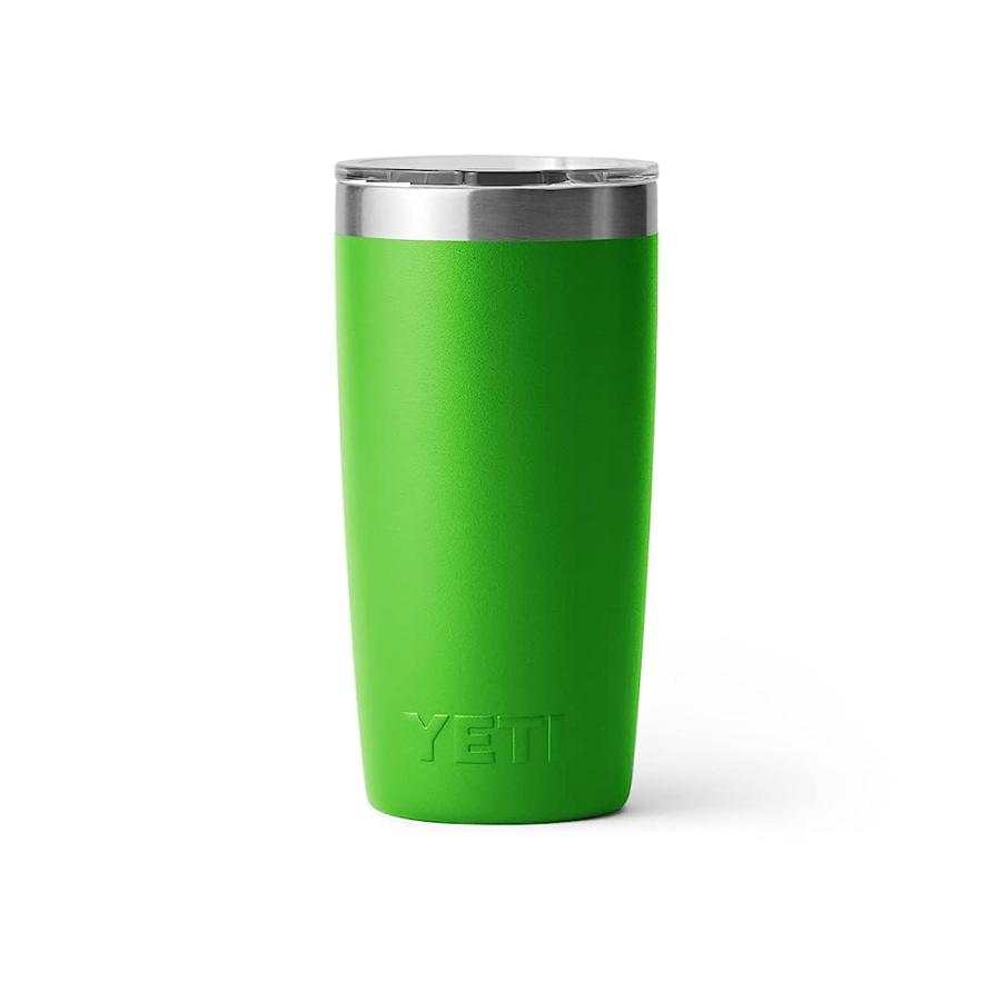 YETI RAMBLER 10 OZ TUMBLER, STAINLESS STEEL, VACUUM INSULATED WITH MAGSLIDER LID, CANOPY GREEN | YETI | 04