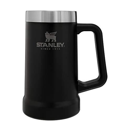 STANLEY ALUMINUM 10-02874-030 THE BIG GRIP BEER STEIN MATTE BLACK 24OZ / .7L | STANLEY