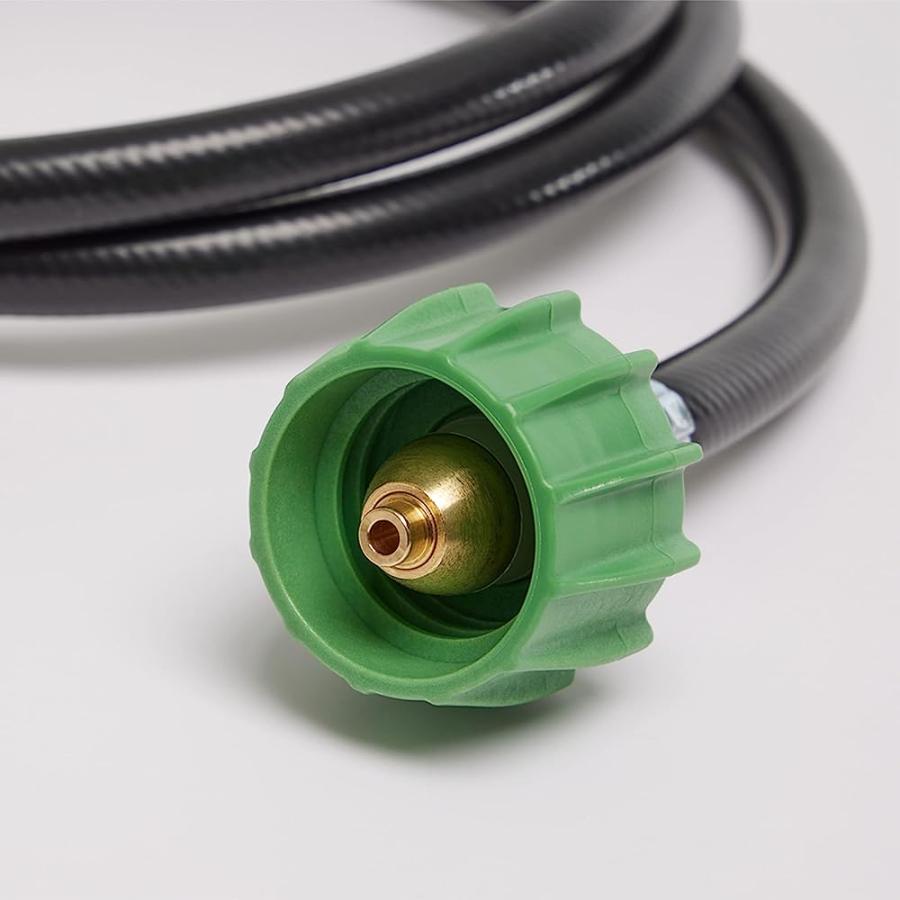 COLEMAN HIGH-PRESSURE PROPANE GAS HOSE AND ADAPTER, 5 FOOT, TYPE 1 FITTING OR POL FITTING AVAILABLE, USE WITH GRILLS, STOVES, LANTERNS, HEATERS, | Coleman | 02