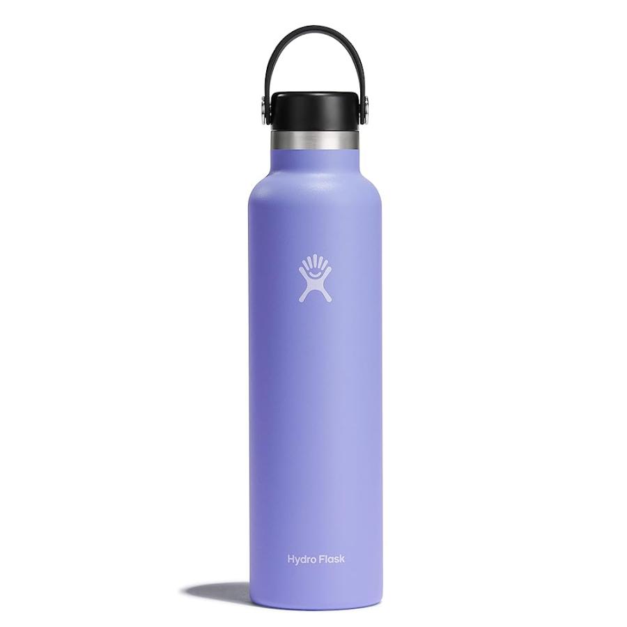 HYDRO FLASK 24 OZ STANDARD MOUTH WITH FLEX CAP STAINLESS STEEL REUSABLE WATER BOTTLE LUPINE -VACUUM INSULATED, DISHWASHER SAFE, BPA-FREE, NON-TOX | HYDRO FLASK