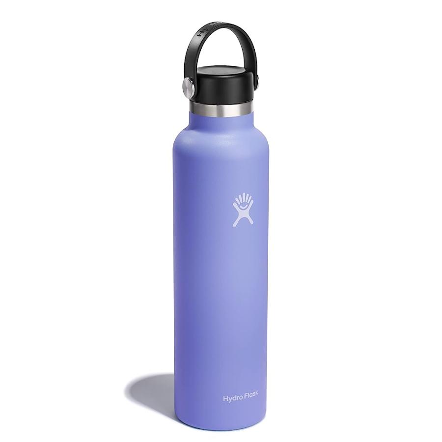 HYDRO FLASK 24 OZ STANDARD MOUTH WITH FLEX CAP STAINLESS STEEL REUSABLE WATER BOTTLE LUPINE -VACUUM INSULATED, DISHWASHER SAFE, BPA-FREE, NON-TOX | HYDRO FLASK | 01