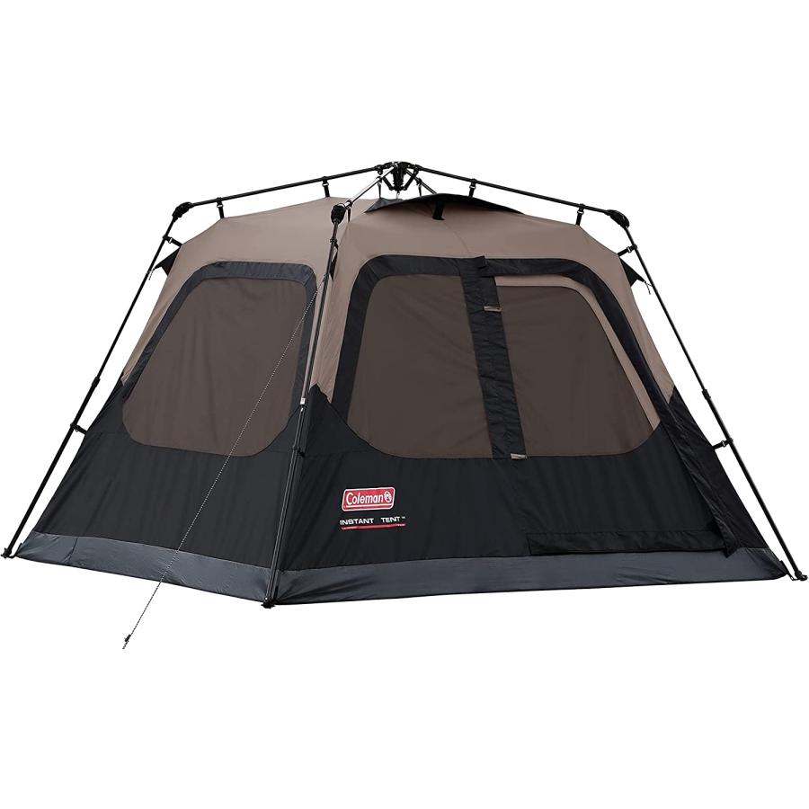 Coleman 4-Person Cabin Tent with Instant Setup Cabin Tent for Camping Sets Up in 60 Seconds | Coleman