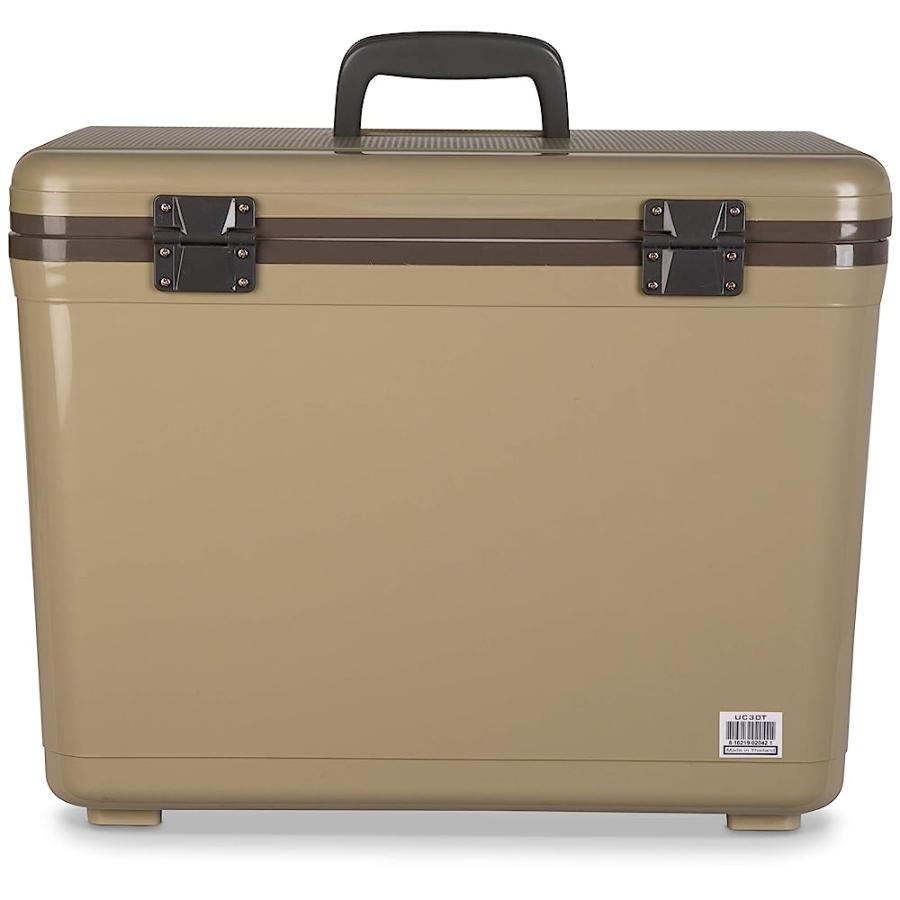 ENGEL UC30 30QT LEAK-PROOF, AIR TIGHT, DRYBOX COOLER AND HARD SHELL LUNCHBOX FOR MEN AND WOMEN IN TAN |  | 04