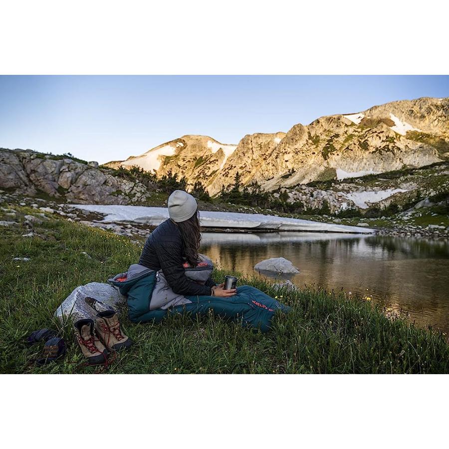 KELTY COSMIC SYNTHETIC FILL 20 DEGREE BACKPACKING SLEEPING BAG, REGULAR COMPRESSION STRAPS, STUFF SACK INCLUDED | KELTY | 06