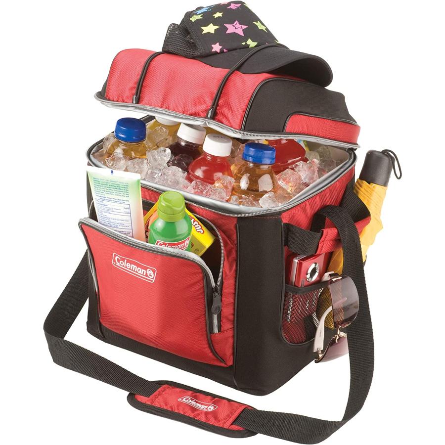 Coleman Chiller Series Insulated Portable Soft Cooler, Leak-Proof 30 Can Capacity Ice Cooler with Ice Retention | Coleman | 02