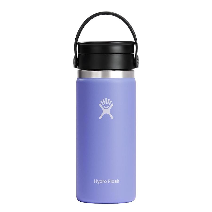 HYDRO FLASK 16 OZ WIDE MOUTH WITH FLEX SIP LID STAINLESS STEEL REUSABLE WATER BOTTLE LUPINE -VACUUM INSULATED, DISHWASHER SAFE, BPA-FREE, NON-TOX | HYDRO FLASK