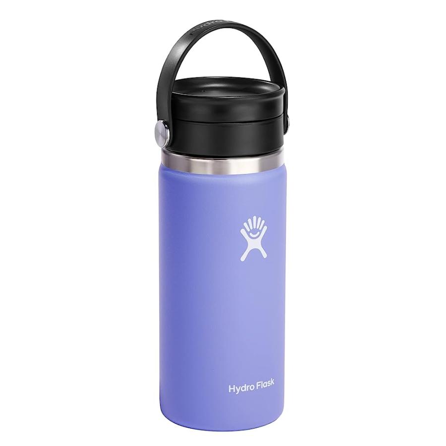 HYDRO FLASK 16 OZ WIDE MOUTH WITH FLEX SIP LID STAINLESS STEEL REUSABLE WATER BOTTLE LUPINE -VACUUM INSULATED, DISHWASHER SAFE, BPA-FREE, NON-TOX | HYDRO FLASK | 01