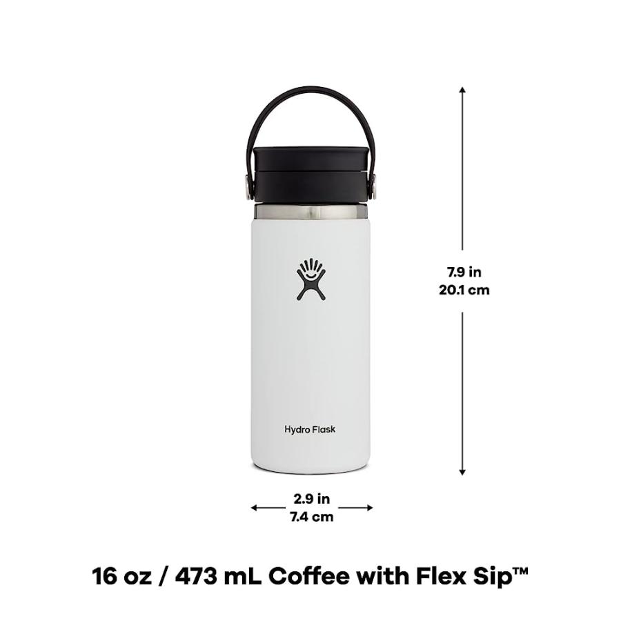 HYDRO FLASK 16 OZ WIDE MOUTH WITH FLEX SIP LID STAINLESS STEEL REUSABLE WATER BOTTLE LUPINE -VACUUM INSULATED, DISHWASHER SAFE, BPA-FREE, NON-TOX | HYDRO FLASK | 03