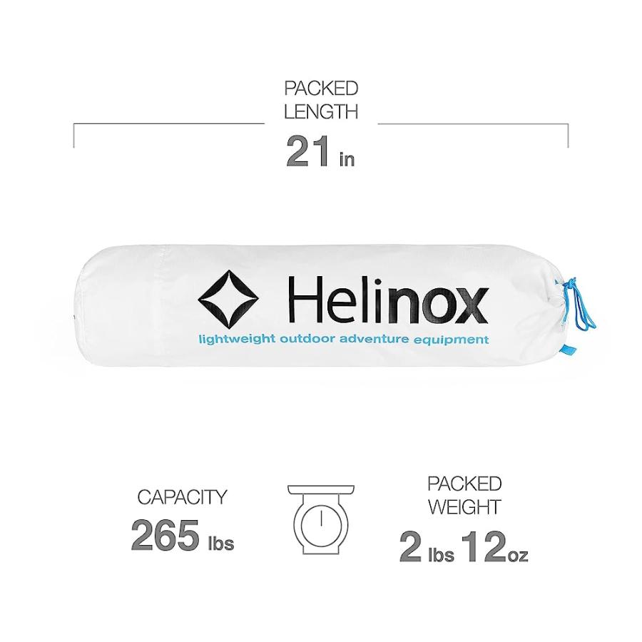 HELINOX LITE COT ULTRA-LIGHT, COMPACT, COLLAPSIBLE, PORTABLE CAMPING COT, WHITE | Helinox | 01