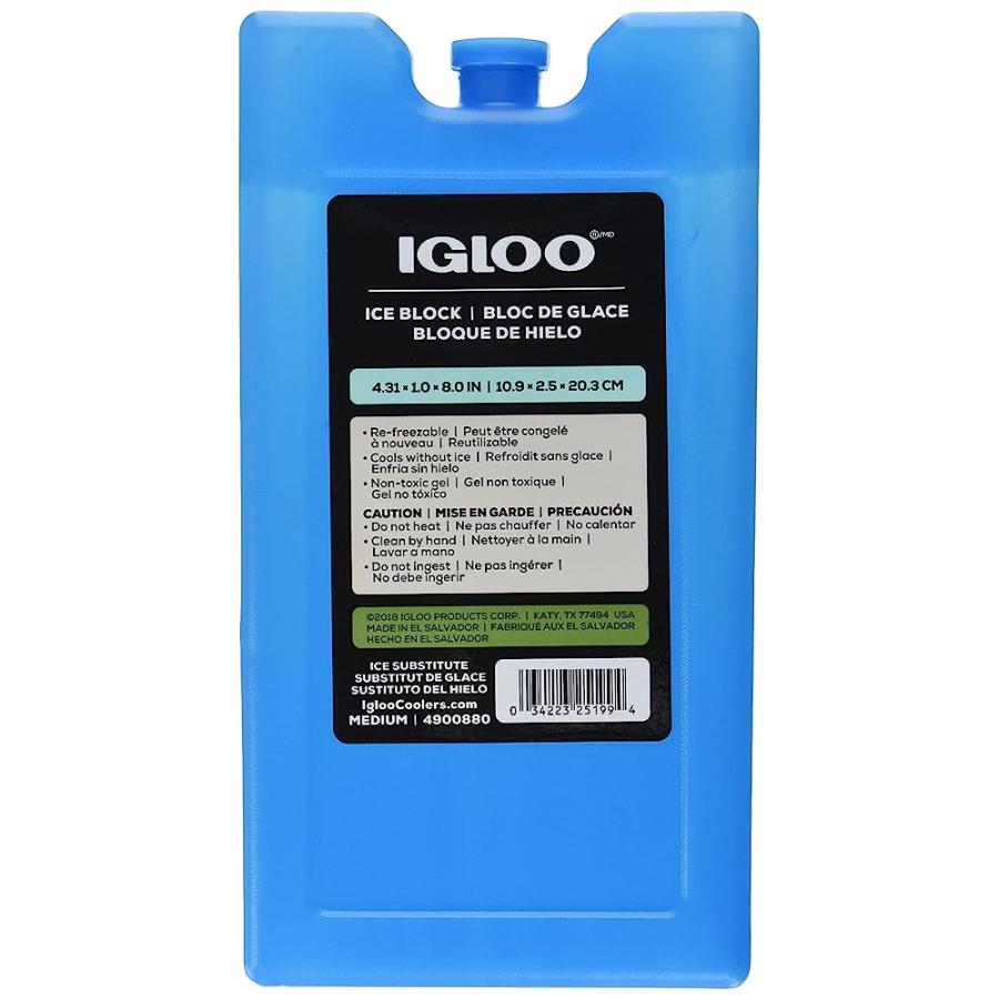 IGLOO MAXCOLD MEDIUM ICE BLOCK , BLUE | igloo