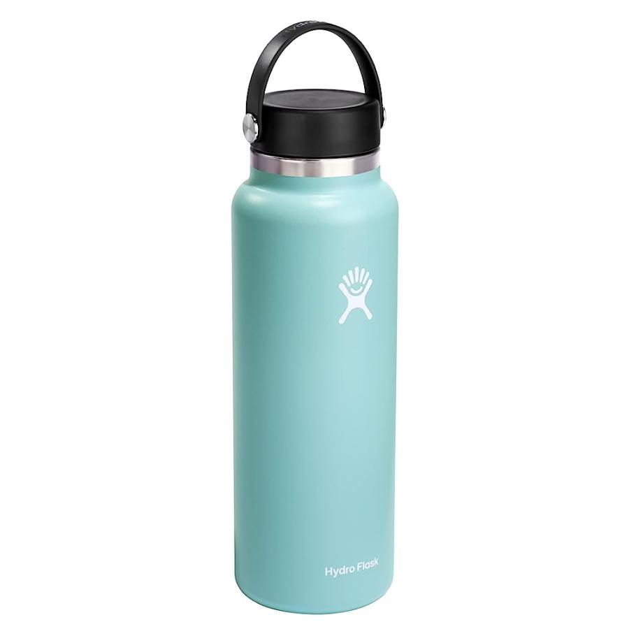HYDRO FLASK 40 OZ WIDE MOUTH WITH FLEX CAP STAINLESS STEEL REUSABLE WATER BOTTLE DEW -VACUUM INSULATED, DISHWASHER SAFE, BPA-FREE, NON-TOXIC | HYDRO FLASK | 01