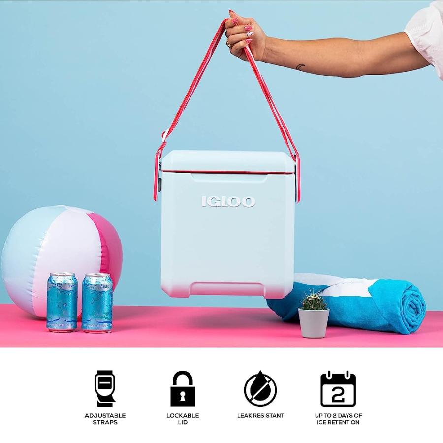 IGLOO MIST 11 QT TAG ALONG TOO STRAPPED PICNIC STYLE COOLER | igloo | 02