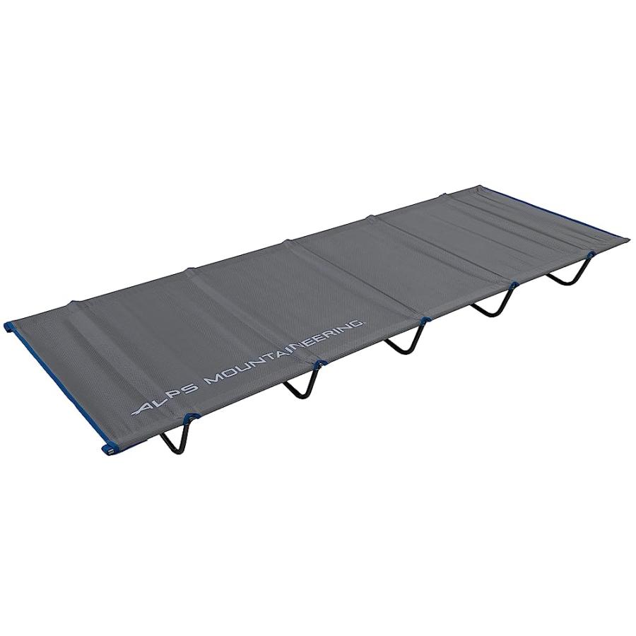 ALPS MOUNTAINEERING READY LITE CAMPING COT, ONE SIZE, CHARCOAL/BLUE | ALPS MOUNTAINEERING
