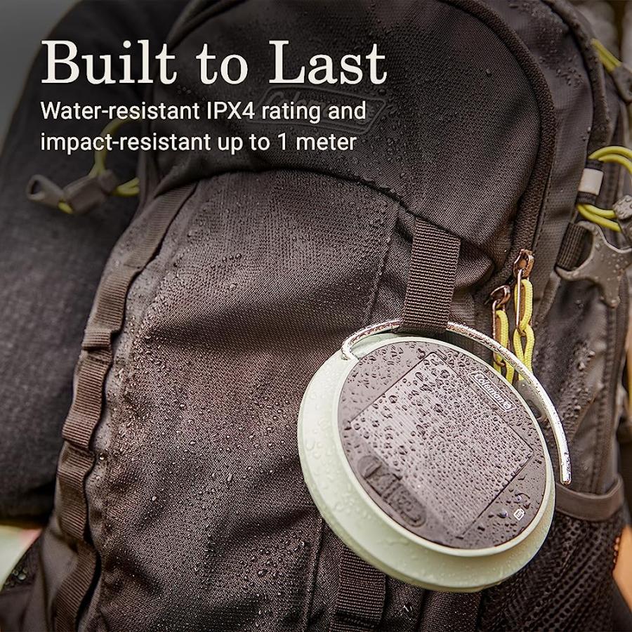 COLEMAN SOLAR CAMPING LANTERN, 200 LUMENS RECHARGEABLE SOLAR LIGHT, COLLPASIBLE AND LIGHTWEIGHT SOLAR POWERED LANTERN, WATER RESISTANT WITH MULTI | Coleman | 02