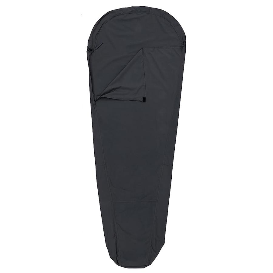 ALPS MOUNTAINEERING POLY COTTON MUMMY SLEEPING BAG LINER - CHARCOAL | ALPS MOUNTAINEERING | 01