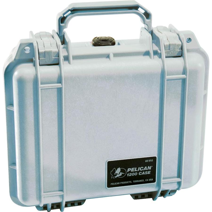 PELICAN 1200 CASE WITH FOAM (SILVER) | PELICAN PRODUCTS | 01