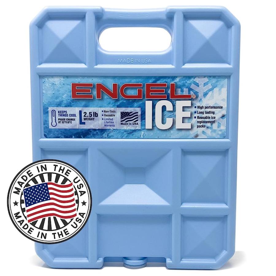 ENGEL 32°F COOLER PACKS - MADE IN THE USA - ICE PACKS FOR BOATING, FISHING, CAMPING & FOOD STORAGE. THE PERFECT NON-TOXIC SAFE REPLACEMENT FOR R | 