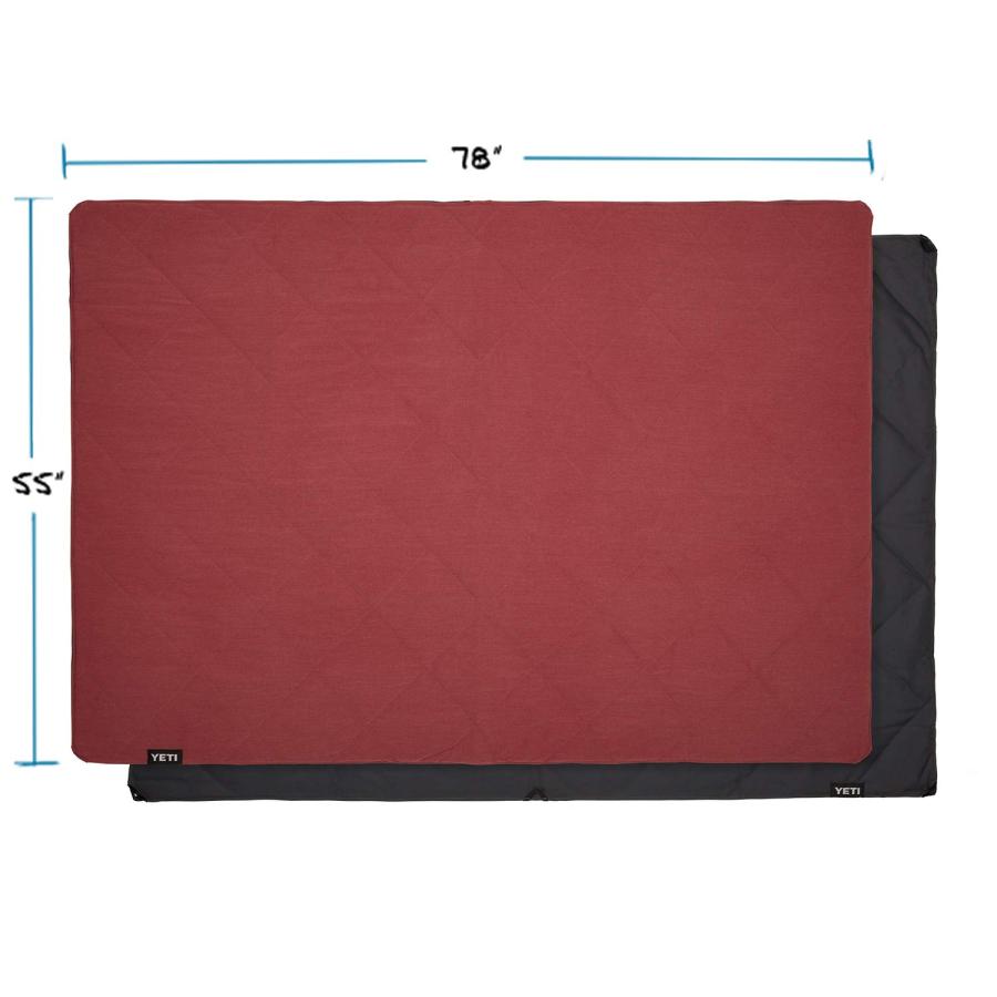 YETI Lowlands 多目的ブランケット トラベルバッグ付き、ファイアサイドレッド | YETI | 02