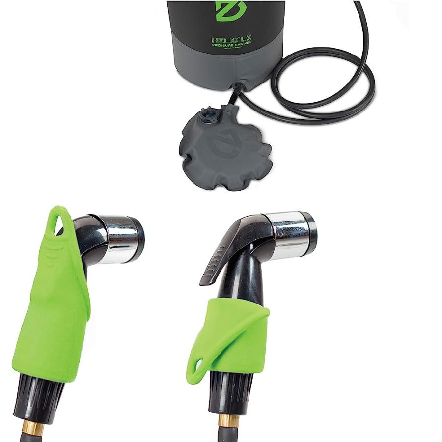 NEMO HELIO LX PRESSURE SHOWER (BLACK/APPLE GREEN) 2020 | NEMO | 02