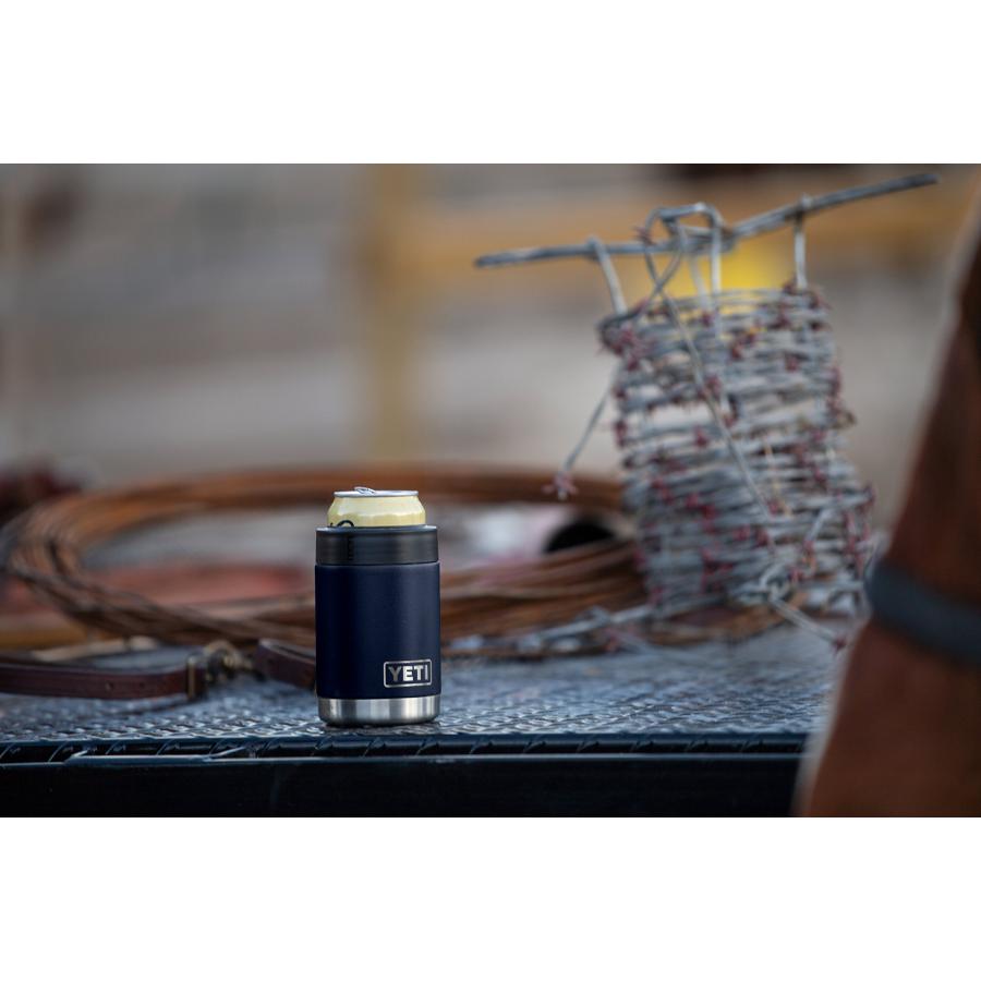 YETI Rambler 12オンス コルスター 缶クーラー:YETI 真空断熱 ステンレス製、ネイビー | YETI | 04
