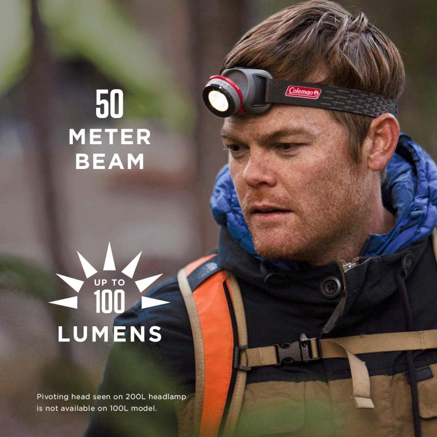 Coleman 100 Lumens LED Headlamp with BatteryGuard | Coleman | 02