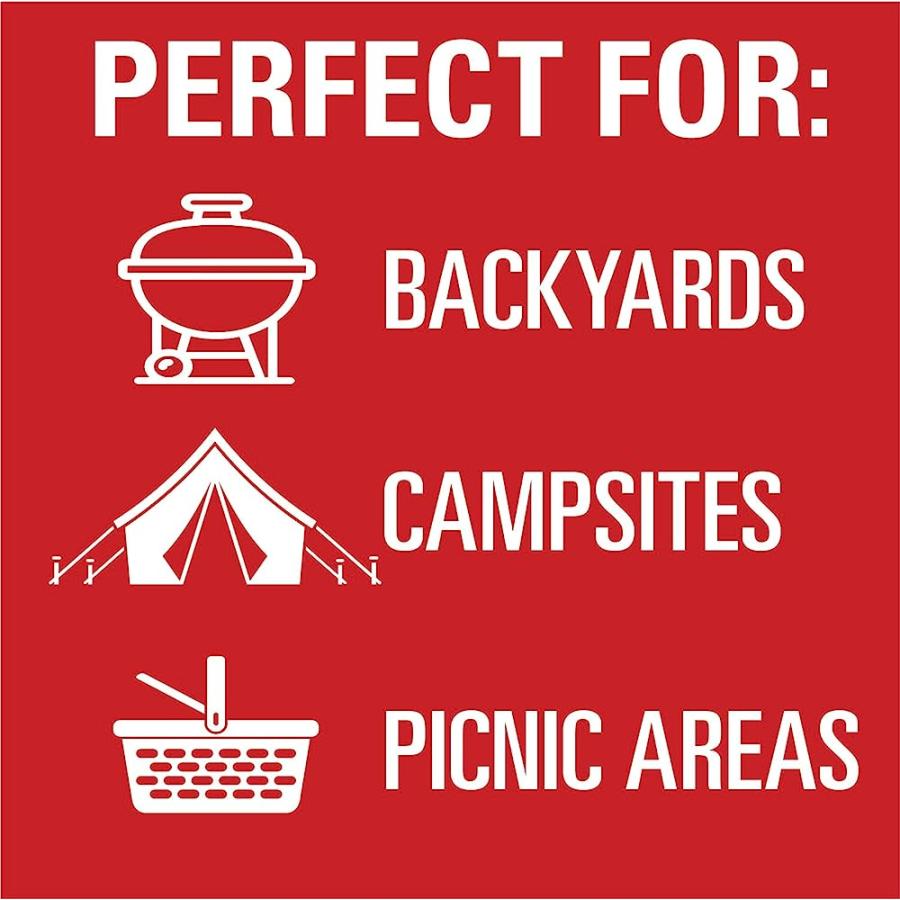 COLEMAN 70+ HOUR CITRONELLA CANDLE OUTDOOR LANTERN - 6.7 OZ, RED | Coleman | 02