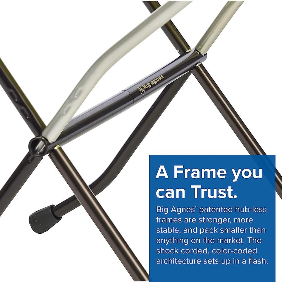 BIG AGNES SKYLINE UL ULTRALIGHT BACKPACKING CHAIR, YELLOW | BIG AGNES | 02