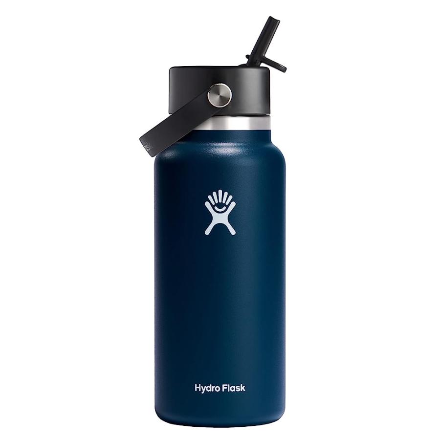 HYDRO FLASK 32 OZ WIDE FLEX STRAW CAP INDIGO | HYDRO FLASK