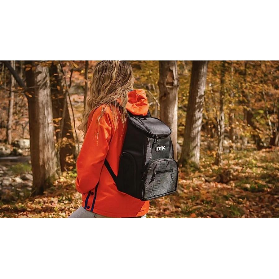 RTIC LIGHTWEIGHT BACKPACK COOLER, BLACK, 15 CAN, PORTABLE INSULATED BAG, FOR MEN & WOMEN, GREAT FOR DAY TRIPS, PICNICS, CAMPING, HIKING, BEACH, O |  | 07