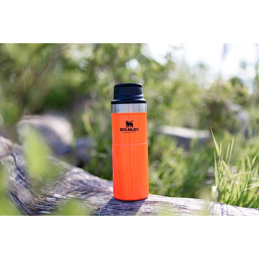 STANLEY ALUMINUM 10-06439-217 THE TRIGGER-ACTION TRAVEL MUG BLAZE ORANGE 16OZ / .47L | STANLEY | 06