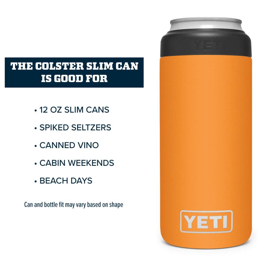 YETI Rambler 12オンス コルスター スリム缶クーラー:YETI 真空断熱 ステンレス製、キングクラブ | YETI | 03